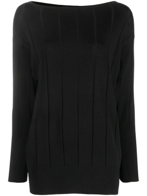 

Boat-neck knitted jumper, Patrizia Pepe Boat-neck knitted jumper