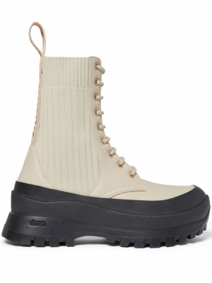 

Trace lace-up biker boots, Stella McCartney Trace lace-up biker boots