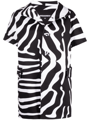 

Zebra-print jacket, Dsquared2 Zebra-print jacket