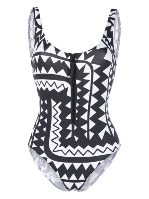 

Tipi Tank graphic-print swimsuit, ERES Tipi Tank graphic-print swimsuit