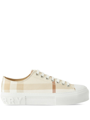 

Check-print low-top sneakers, Burberry Check-print low-top sneakers