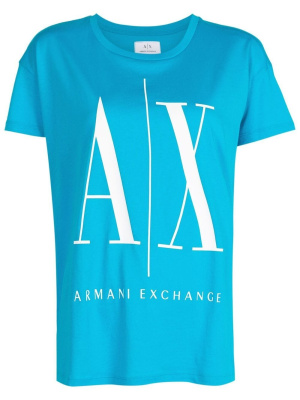 

Logo-print cotton T-Shirt, Armani Exchange Logo-print cotton T-Shirt