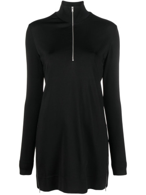 

Half-zip mini dress, Jil Sander Half-zip mini dress