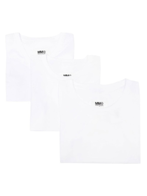 

Short-sleeve T-shirt set (set of three), MM6 Maison Margiela Short-sleeve T-shirt set (set of three)