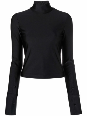 

Roll neck knitted top, Alexander Wang Roll neck knitted top