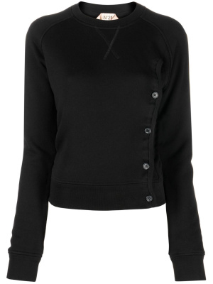 

Side button sweatshirt, Nº21 Side button sweatshirt
