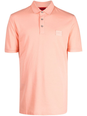

Logo-patch cotton polo shirt, HUGO Logo-patch cotton polo shirt
