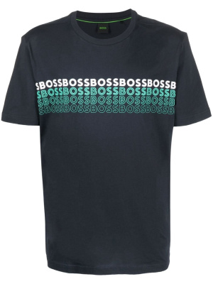 

Logo-print cotton T-shirt, BOSS Logo-print cotton T-shirt