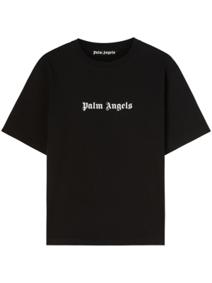 

Logo-print crew-neck T-shirt, Palm Angels Logo-print crew-neck T-shirt