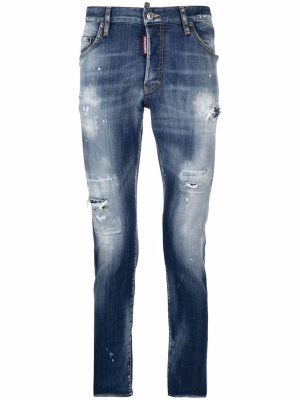 

Distressed-effect skinny jeans, Dsquared2 Distressed-effect skinny jeans
