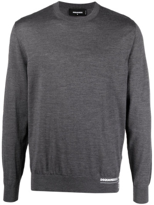 

Side-logo wool jumper, Dsquared2 Side-logo wool jumper
