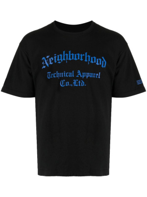 

Logo-print cotton T-shirt, Neighborhood Logo-print cotton T-shirt