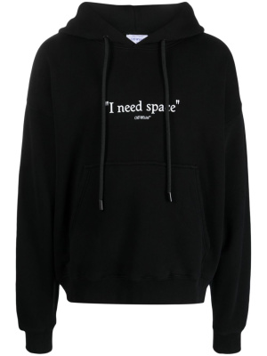 

I Need Space cotton hoodie, Off-White I Need Space cotton hoodie