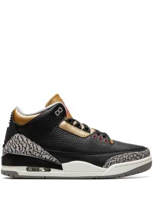 

3 "Black Cement Gold" sneakers, Jordan 3 "Black Cement Gold" sneakers