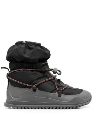 

Logo-print drawstring boots, Adidas by Stella McCartney Logo-print drawstring boots