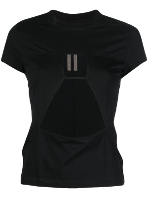 

Cut-out organic cotton T-shirt, Rick Owens Cut-out organic cotton T-shirt
