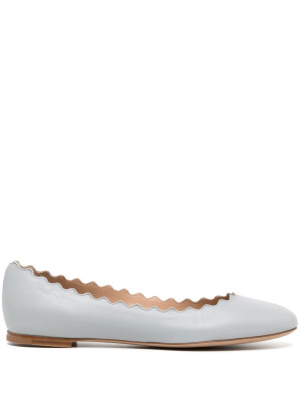 

Lauren leather ballerina shoes, Chloé Lauren leather ballerina shoes