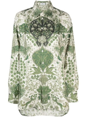 

Graphic-print long-sleeve shirt, ETRO Graphic-print long-sleeve shirt