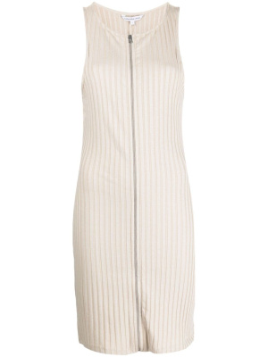 

Zip-up ribbed dress, Calvin Klein Jeans Zip-up ribbed dress