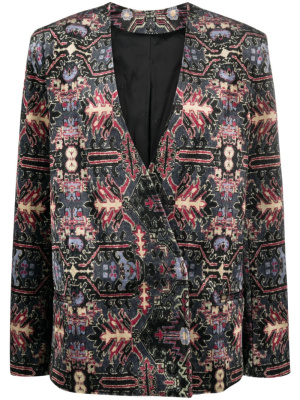 

Vaklero patterned-jacquard jacket, ISABEL MARANT Vaklero patterned-jacquard jacket