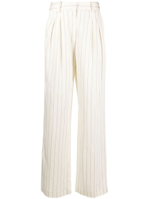 

Pinstripe tailored trousers, Loulou Studio Pinstripe tailored trousers