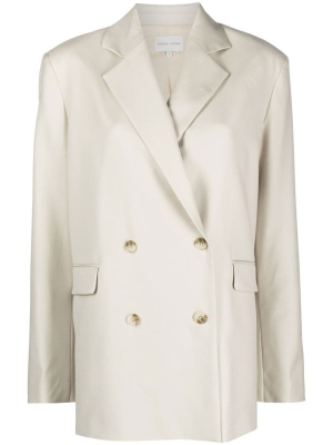 

Double-breasted blazer, Loulou Studio Double-breasted blazer