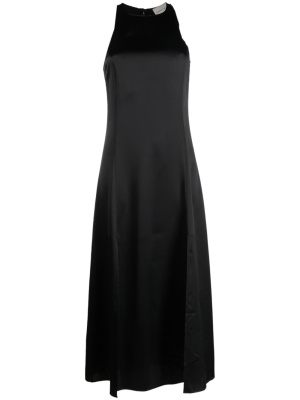 

Satin-finish sleeveless midi dress, Loulou Studio Satin-finish sleeveless midi dress