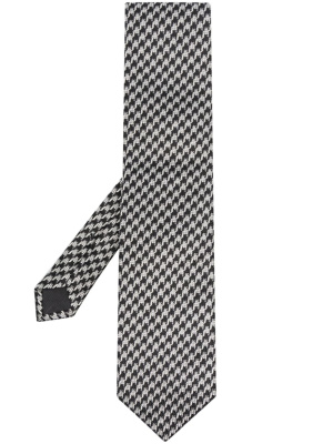 

Logo-embroidered silk tie, TOM FORD Logo-embroidered silk tie