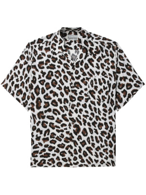 

Animal-print short-sleeve shirt, WACKO MARIA Animal-print short-sleeve shirt