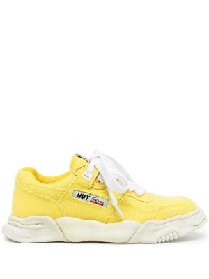 

Side logo-patch sneakers, Maison Mihara Yasuhiro Side logo-patch sneakers