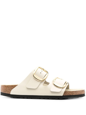 

Buckled leather sandals, Birkenstock Buckled leather sandals