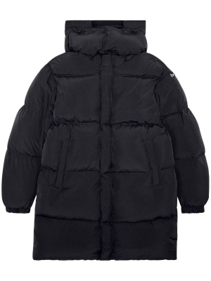 

Hooded zip-up padded coat, Diesel Hooded zip-up padded coat