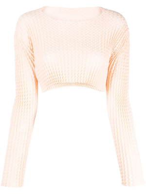 

Spongy-36 cropped top, Issey Miyake Spongy-36 cropped top