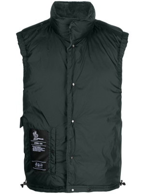 

Jantzen corduroy down gilet, Moncler Grenoble Jantzen corduroy down gilet