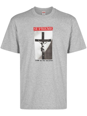 

Loved By The Children print T-shirt, Supreme Loved By The Children print T-shirt