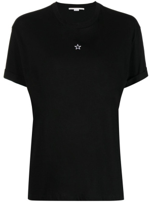 

Embroidered mini star T-shirt, Stella McCartney Embroidered mini star T-shirt
