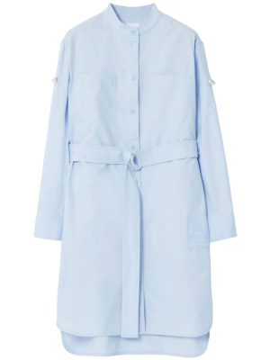 

Belted cotton shirt dress, Burberry Belted cotton shirt dress