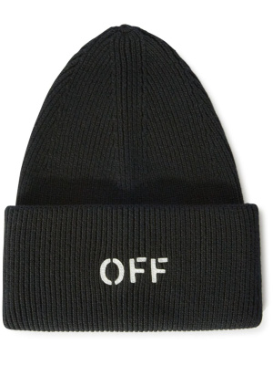 

Off stamp knit beanie, Off-White Off stamp knit beanie