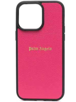 

Logo-print iPhone 14 case, Palm Angels Logo-print iPhone 14 case