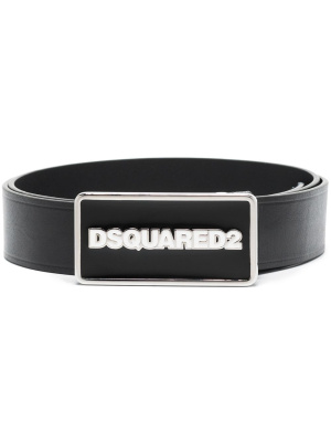 

Logo-buckle leather belt, Dsquared2 Logo-buckle leather belt