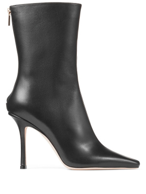 

Agathe 100mm pointed-toe boots, Jimmy Choo Agathe 100mm pointed-toe boots