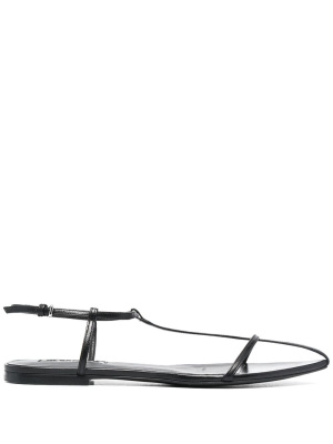 

Strappy flat sandals, Jil Sander Strappy flat sandals