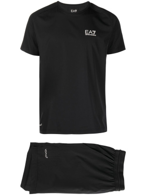 

Logo-print shorts set, Ea7 Emporio Armani Logo-print shorts set
