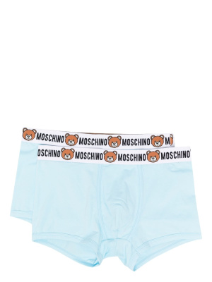 

Teddy logo boxer briefs, Moschino Teddy logo boxer briefs