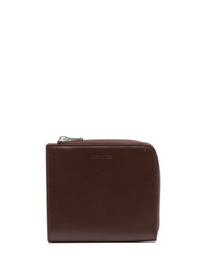 

Embossed-logo zip-up card holder, Jil Sander Embossed-logo zip-up card holder