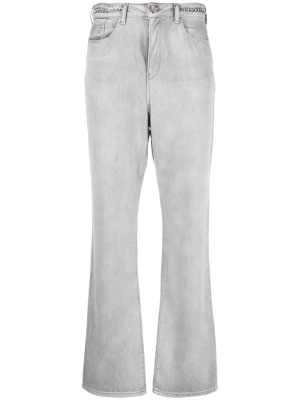 

Chain-link flared jeans, Karl Lagerfeld Chain-link flared jeans