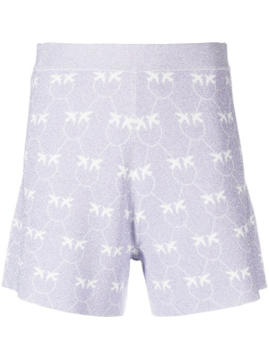 

Logo-print shorts, PINKO Logo-print shorts