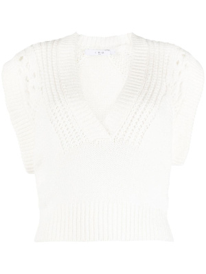 

Nerea V-neck top, IRO Nerea V-neck top