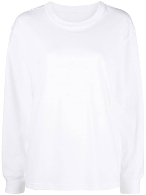 

Logo-print jersey T-shirt, Alexander Wang Logo-print jersey T-shirt