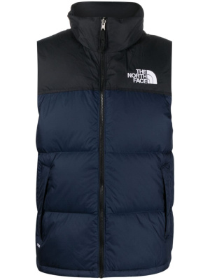 

Logo-embroidered padded gilet, The North Face Logo-embroidered padded gilet